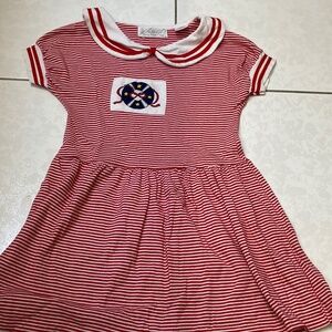 Adorable dress from Lord and Taylor. Red and white striped.